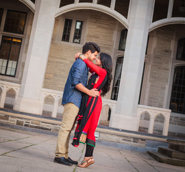 diagonal photo of embrace