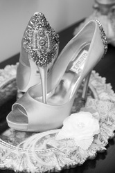 Badgley Mischka high heel shoes featured