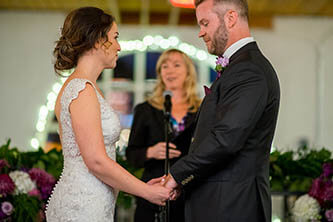 close up of bride and groom at twist gallery queen street west Toronto